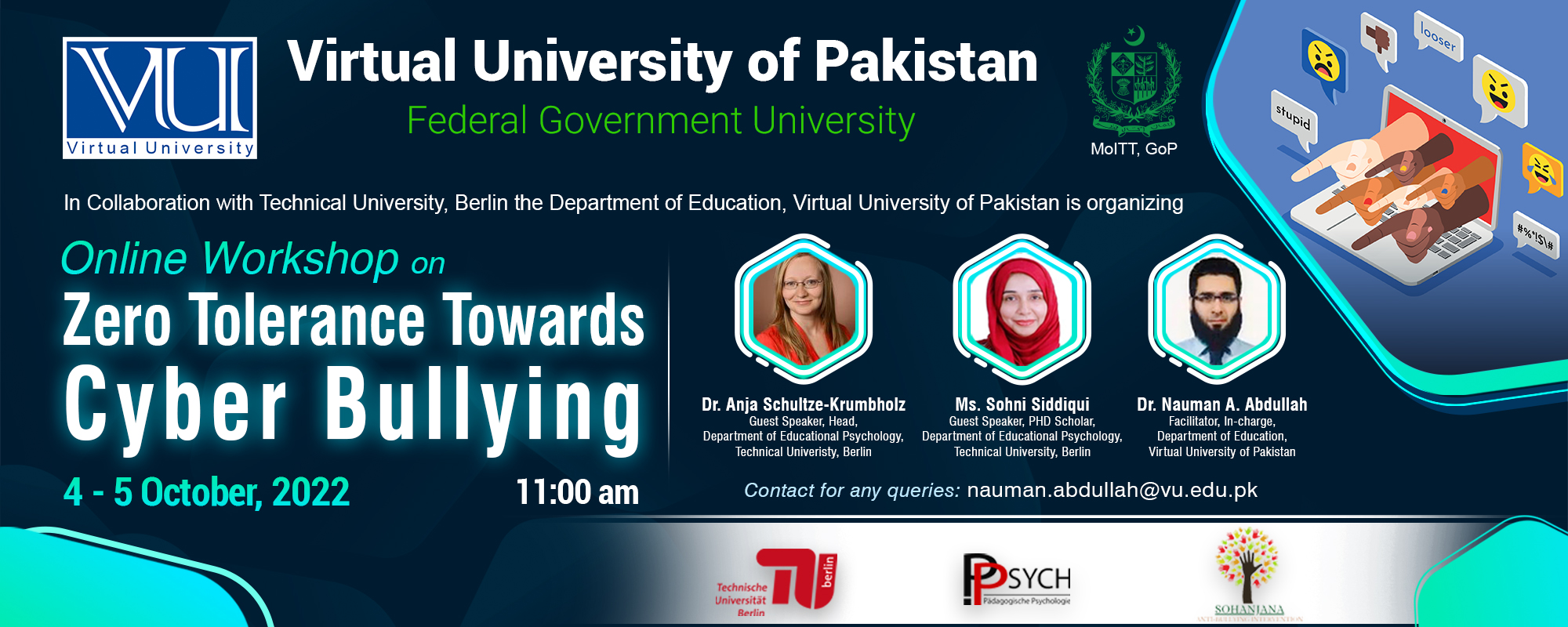 Virtual University Of Pakistan Webinars